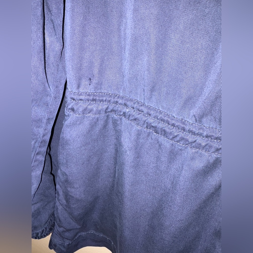 Max Jeans Dark Blue lightweight Utility Jacket size medium - Picture 12 of 15